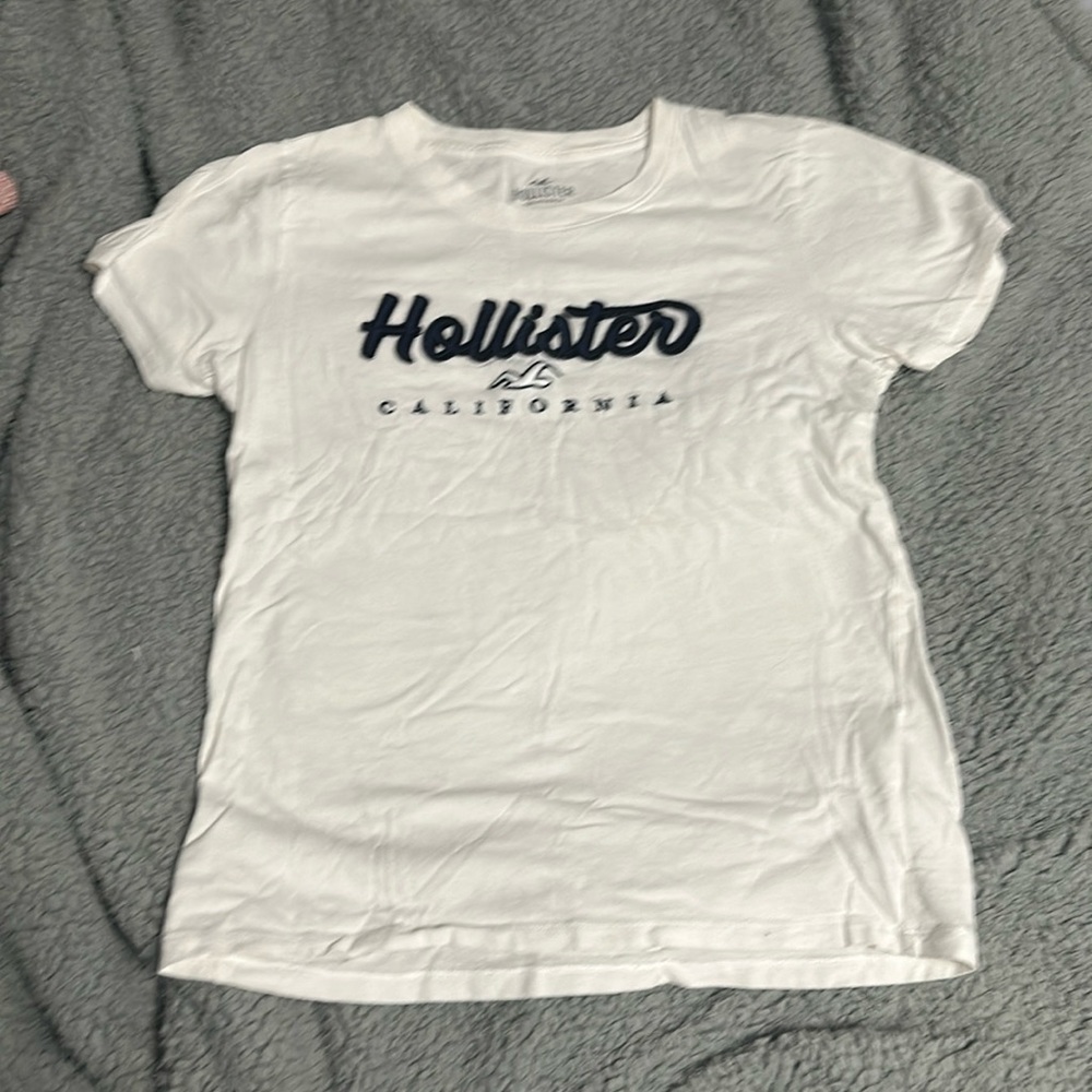 White Hollister Tee